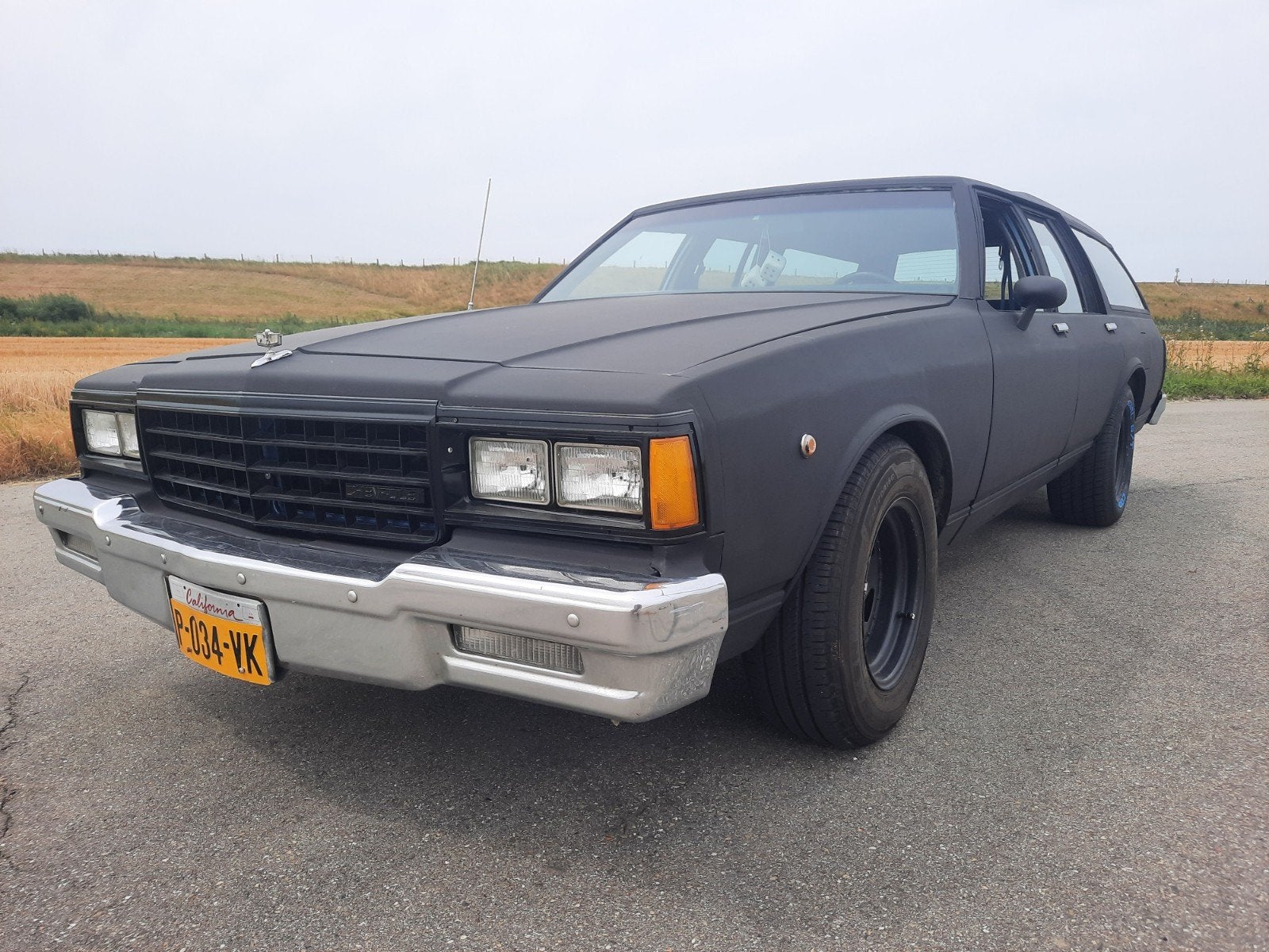 Chevrolet caprice classic bj1985 inr. pickup mog., Automaat, 8 cilinders, 5001 cc, Zwart