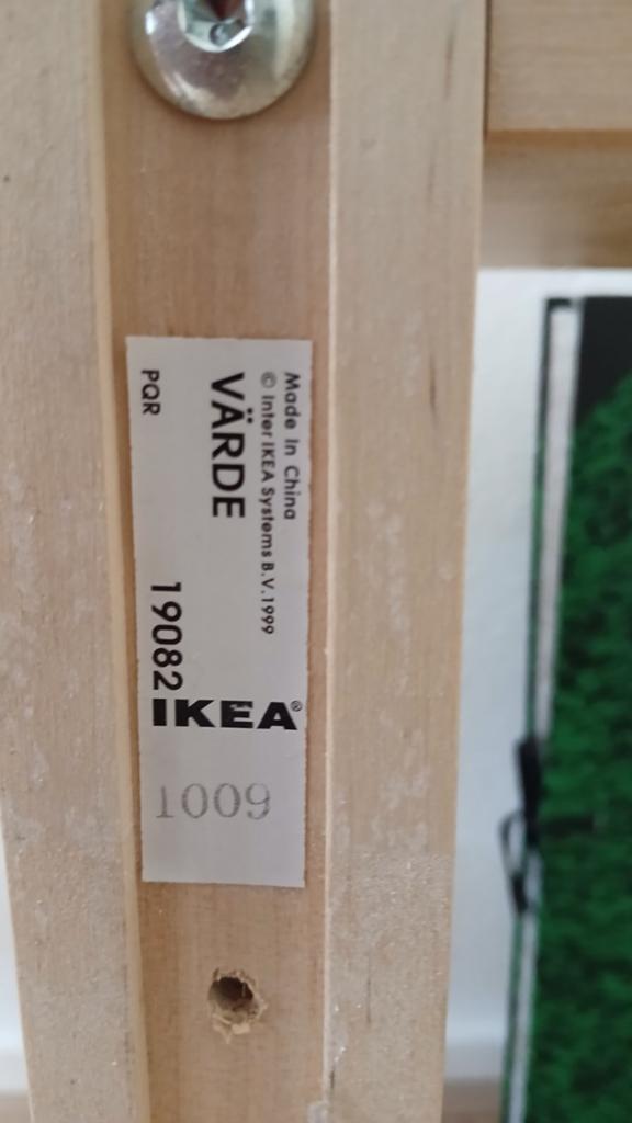 Ikea keukenrek Värde, 100 tot 150 cm, Ophalen of Verzenden, Zo goed als nieuw, Minder dan 25 cm