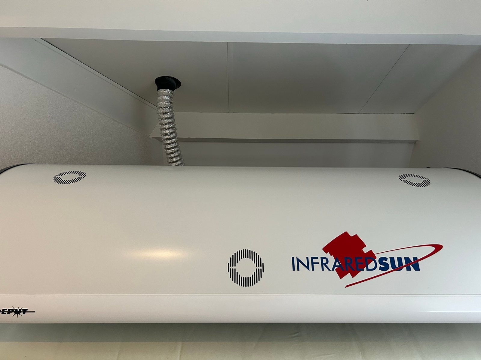 Vandeput Infrarood Zonnehemel IR8 met 14 Infraroodlampen, Witgoed en Apparatuur, Zonnebanken en Gezichtsbruiners, Ophalen, Zo goed als nieuw