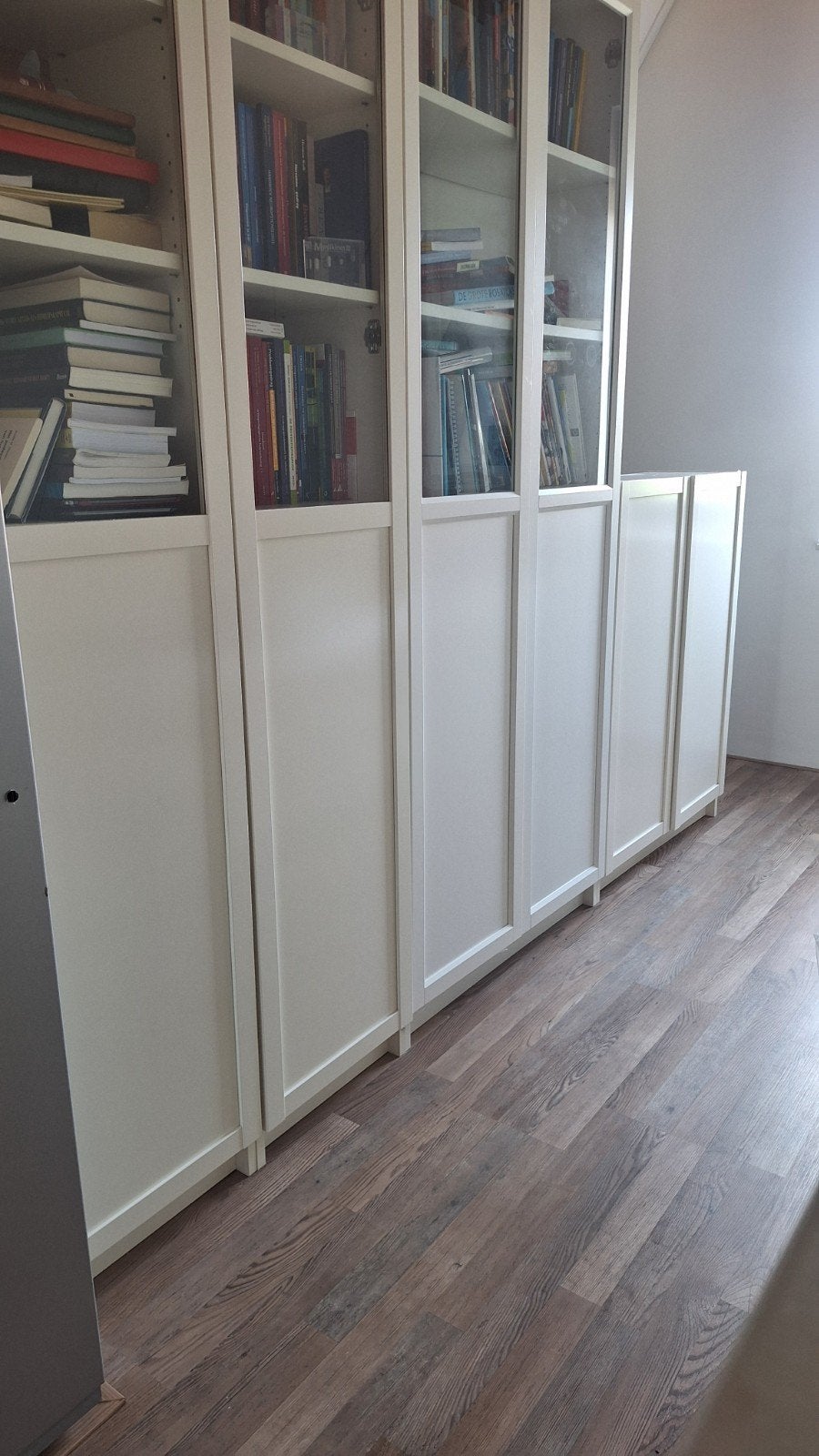 Voor de snelle beslisser 4 nette Billy kasten, Ophalen, Minder dan 50 cm, 200 cm of meer, Glas