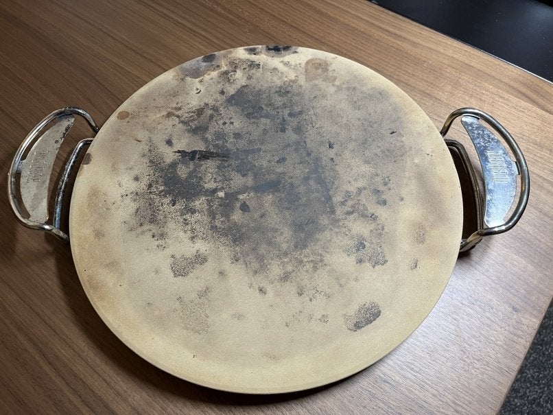 Weber pizzasteen met pizzaspatel, Ophalen, Zo goed als nieuw, Weber