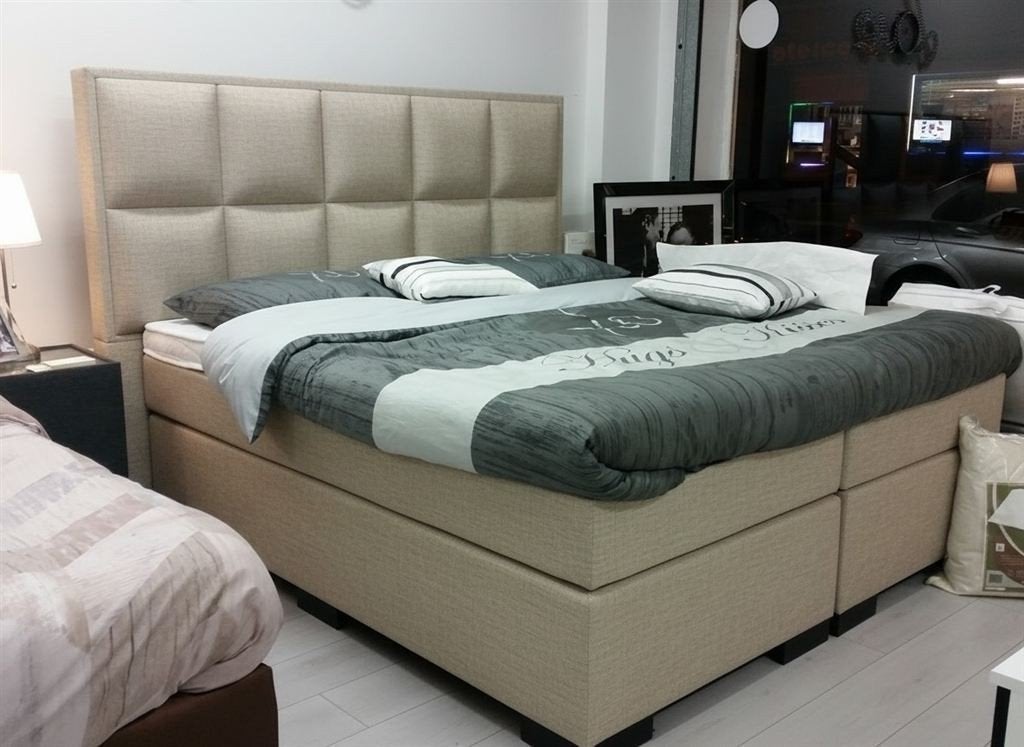 Opmaat Royale boxspring complete bedden set Sale., Huis en Inrichting, Slaapkamer | Bedden, Ophalen, Nieuw, Tweepersoons, Hout