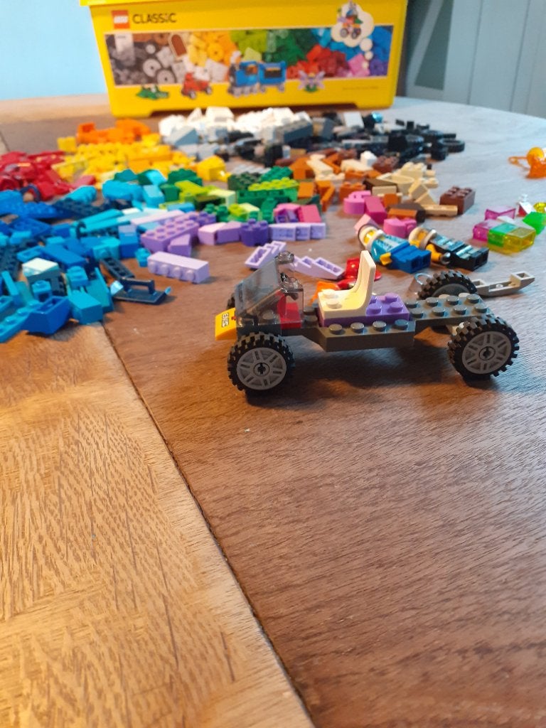 LEGO Classic Medium Opbergbox 10696 - doos vol stenen, Ophalen, Gebruikt, Overige thema's, Lego