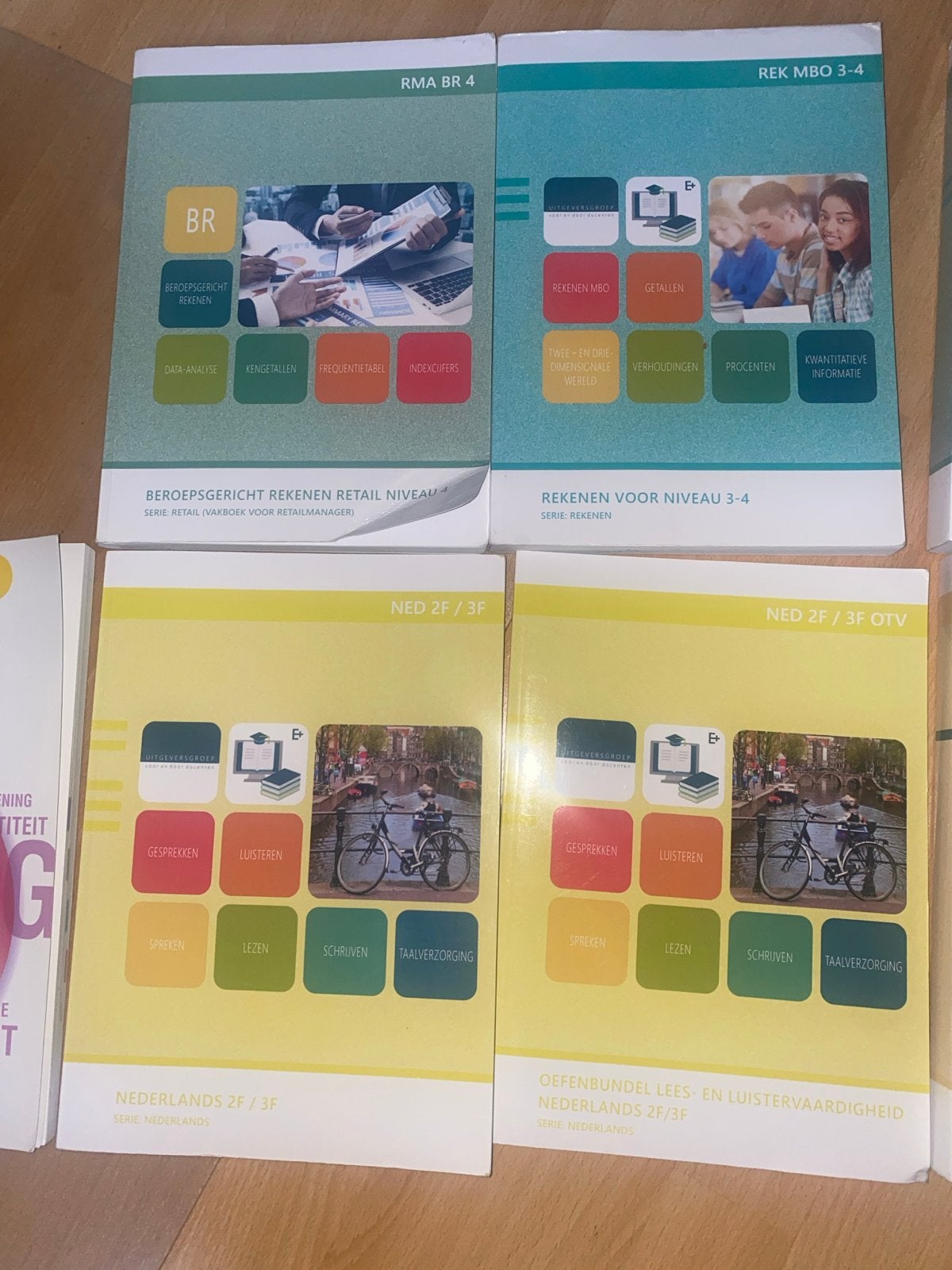 Diverse MBO schoolboeken (Retail, Economie, Nederlands), Boeken, Schoolboeken, Ophalen of Verzenden, Gelezen, Bedrijfseconomie of M&O