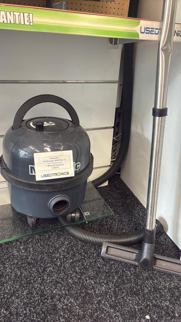 Numatic Stofzuiger NVR160-11 - Gebruikt met Garantie, Stofzak, Numatic, Ophalen of Verzenden, Zo goed als nieuw