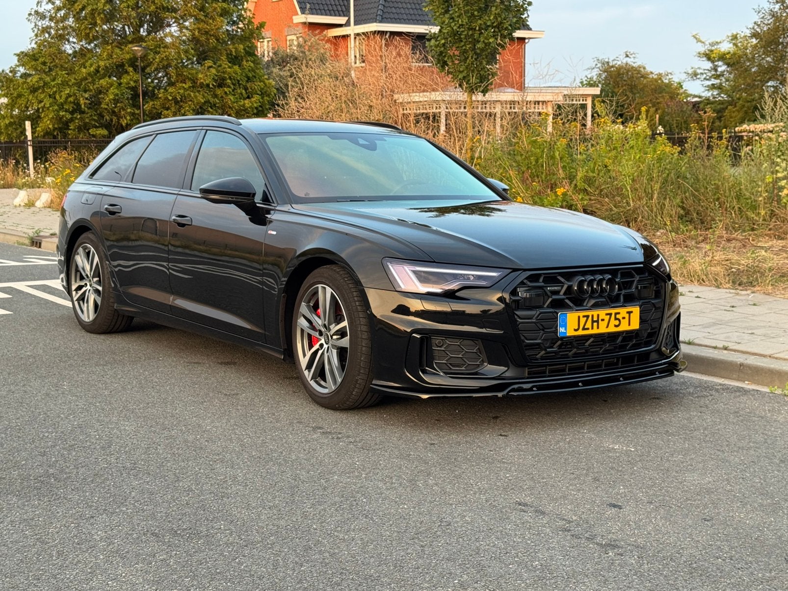 Audi A6 50 Tfsi e Quattro 299pk S Tronic 2025 Zwart, Automaat, 4 cilinders, 1984 cc, Leder en Stof