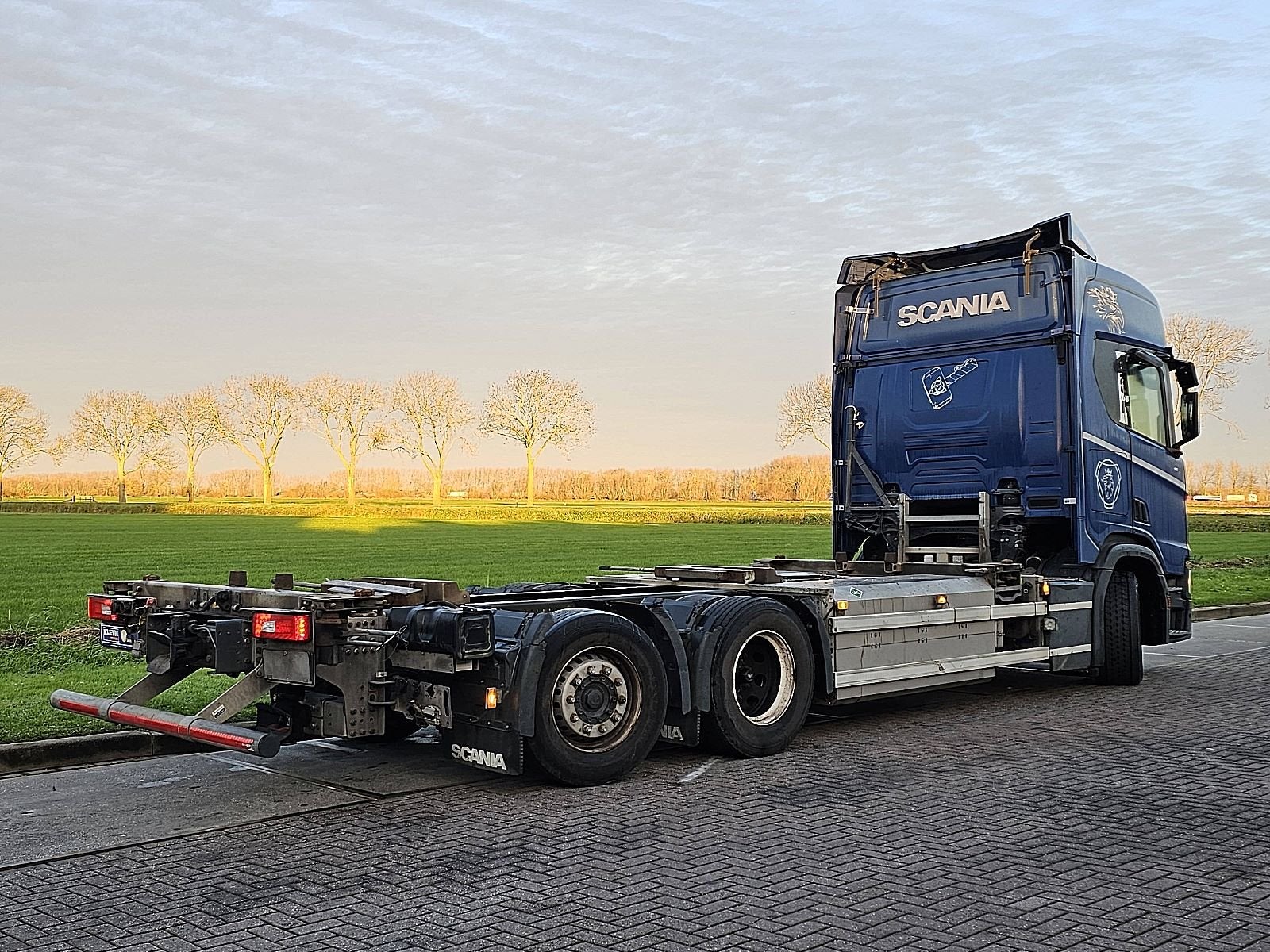 SCANIA R410 6x2*4 ret cng gas, Auto's, Vrachtwagens, Automaat, Euro 6, Scania, CNG (Aardgas)