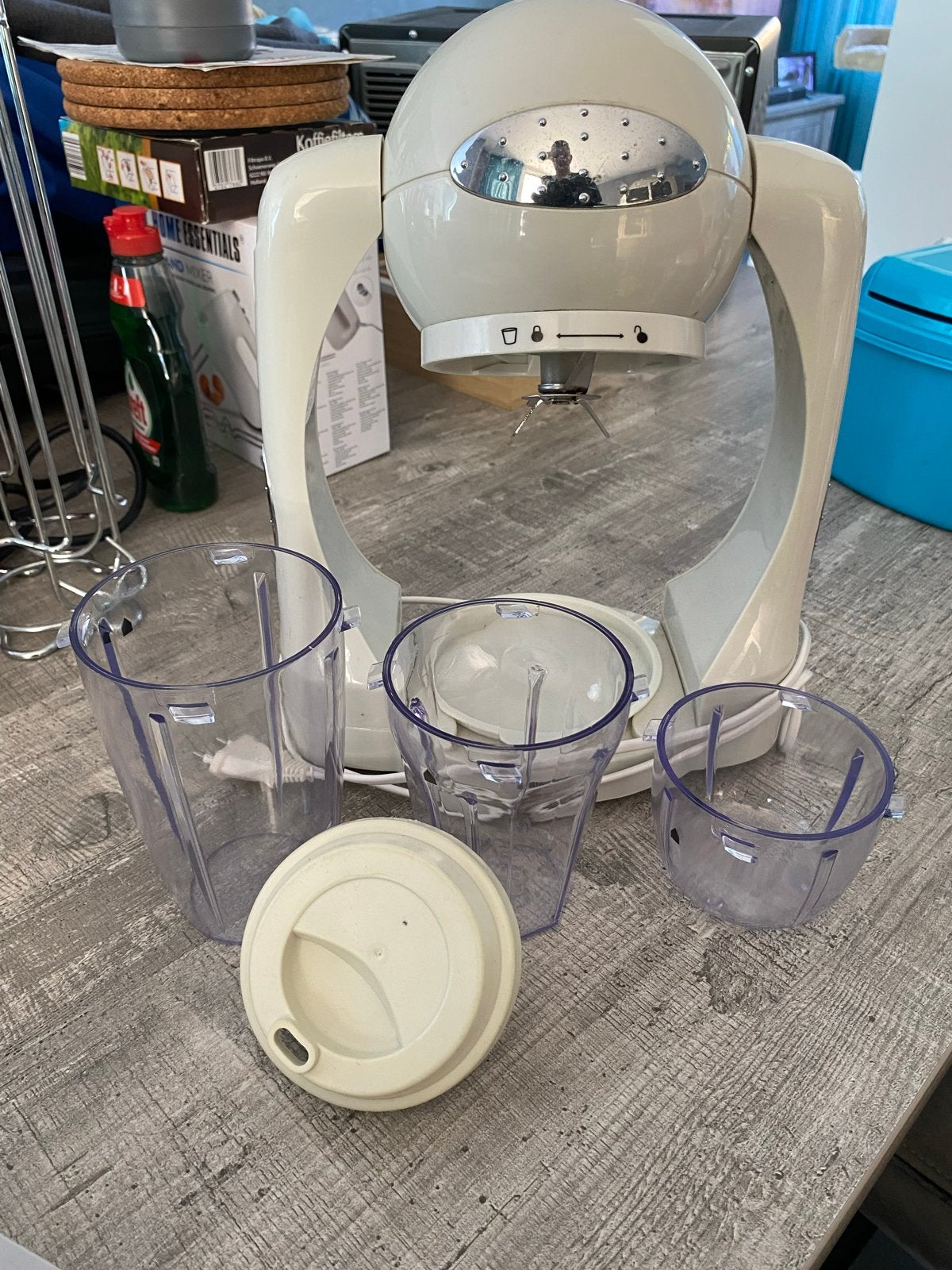 Compacte Blender met Meerdere Bekers princess, Ophalen, Gebruikt, Blender