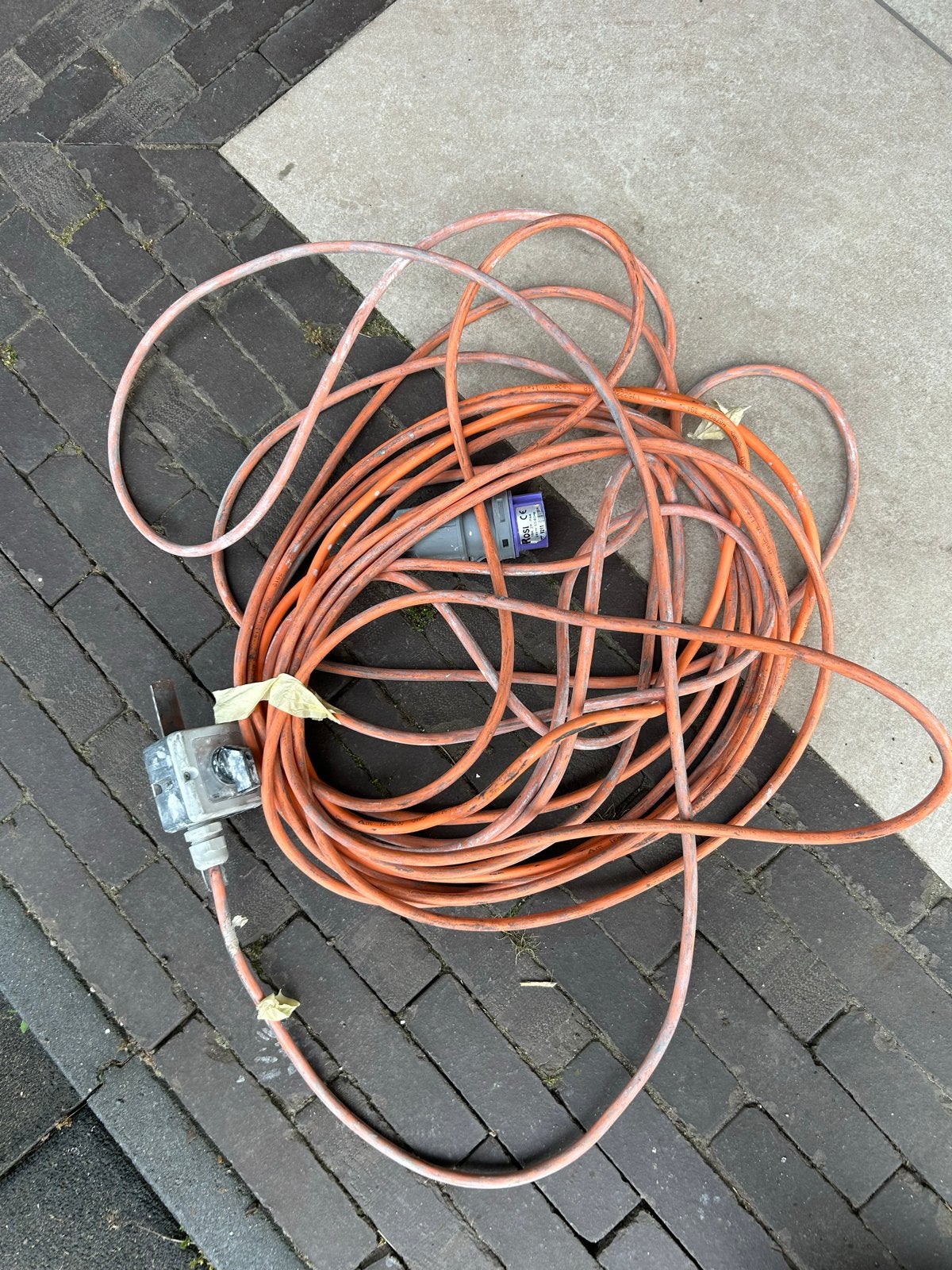 Singnaal kabel spackspuit machine, Ophalen of Verzenden
