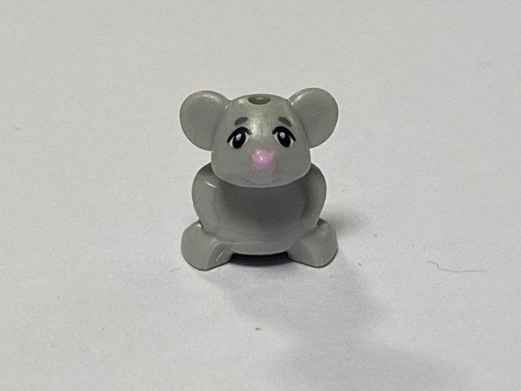 Lego nieuwe lichtgrijze muis, Overige thema's, Lego, Overige typen, Nieuw