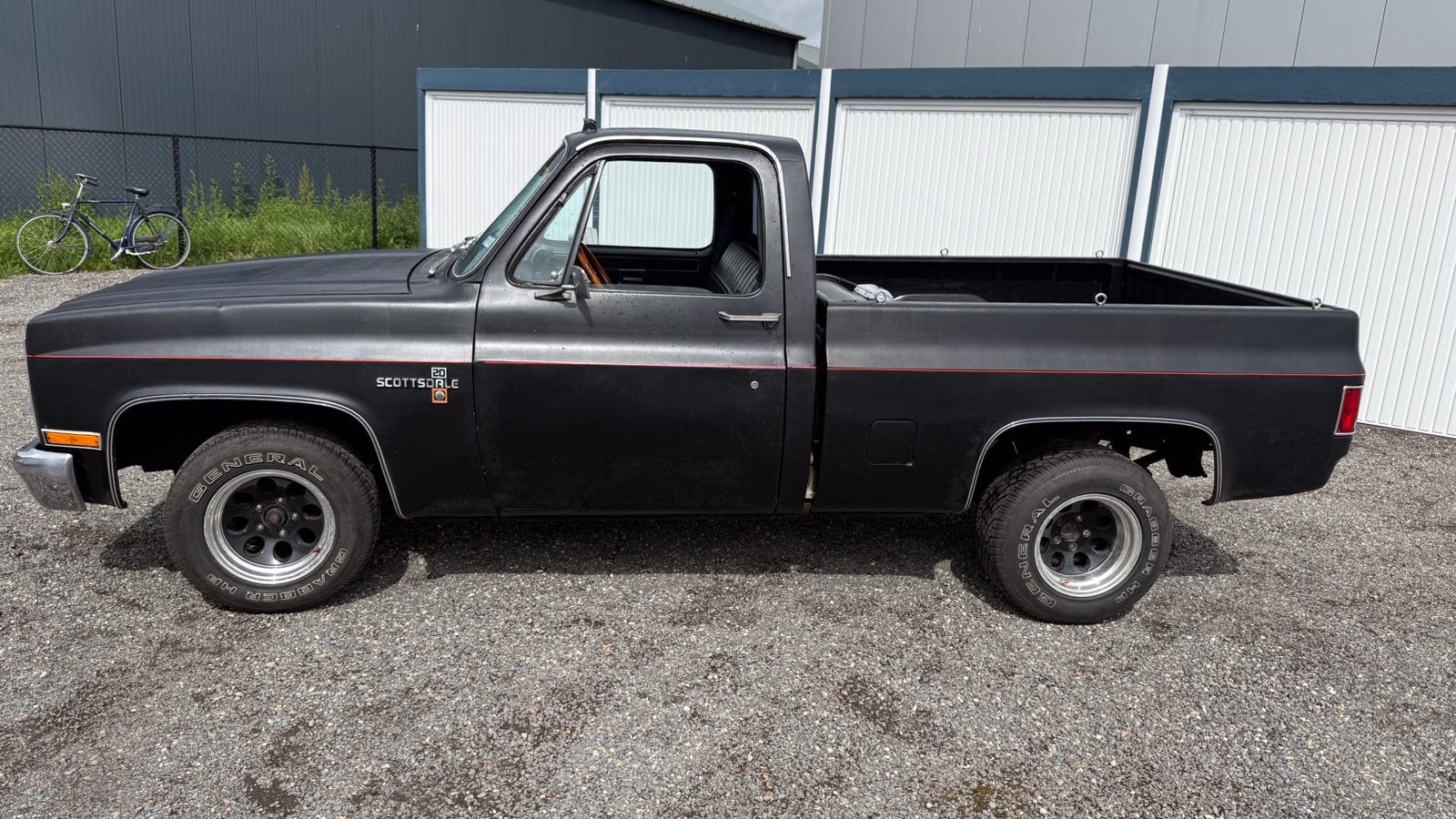Chevrolet/Gmc C10 shortbed, Automaat, Achterwielaandrijving, Zwart, Chevrolet
