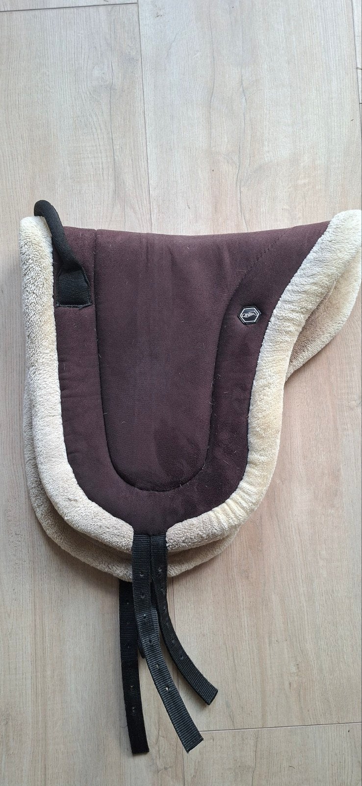 QHP Barebackpad pony bruin, Dieren en Toebehoren, Gebruikt, QHP, Overige typen, Ophalen of Verzenden