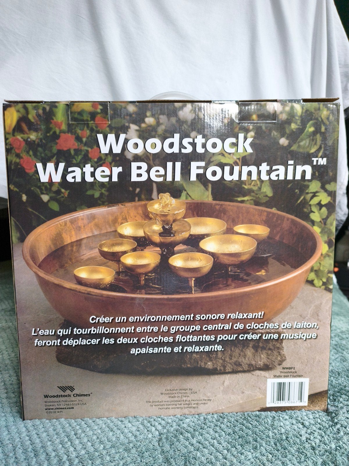 Woodstock WaterBell Fountain, Ophalen of Verzenden, Nieuw