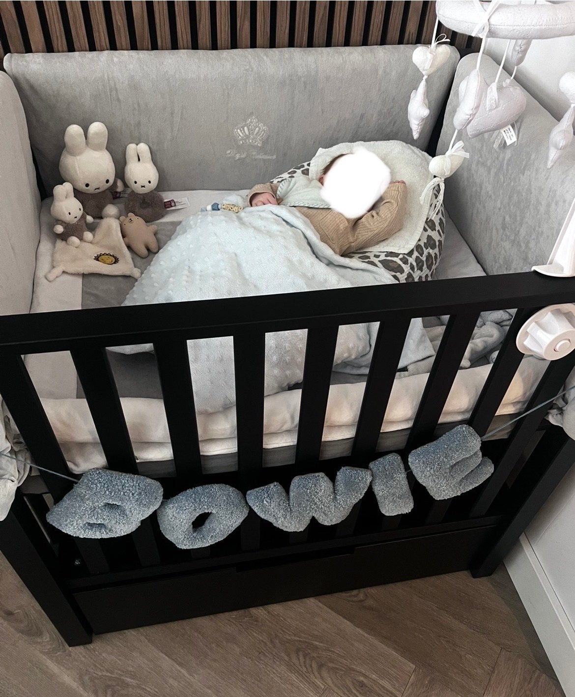 Nette box met lade - Zwart, Kinderen en Baby's, Boxen, Ophalen, Zo goed als nieuw, Rechthoekig, Lade