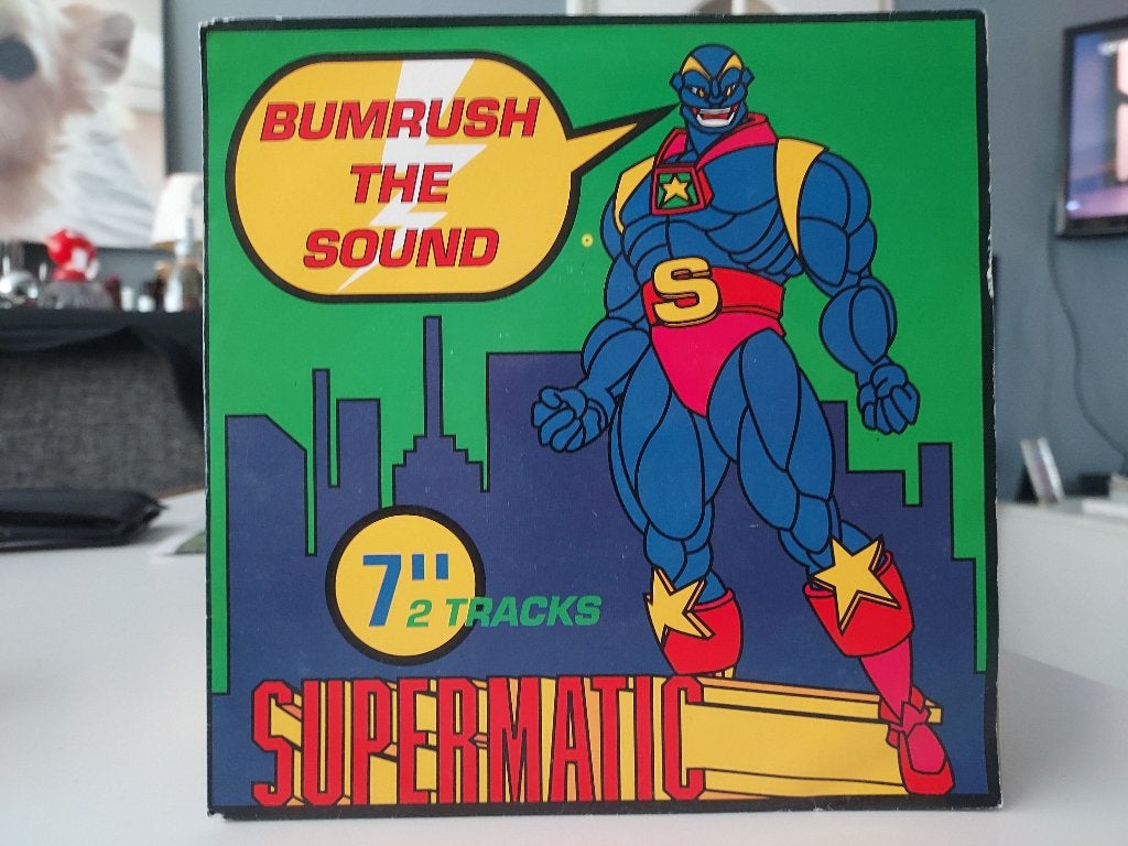 7" Single Supermatic - Bumrush The Sound (Radiomatic) / The, Gebruikt, 7 inch, Ophalen of Verzenden, Pop