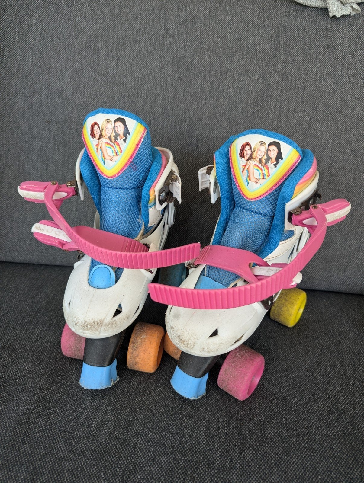 Rolschaatsen k3 maat 31-34, Ophalen, Gebruikt