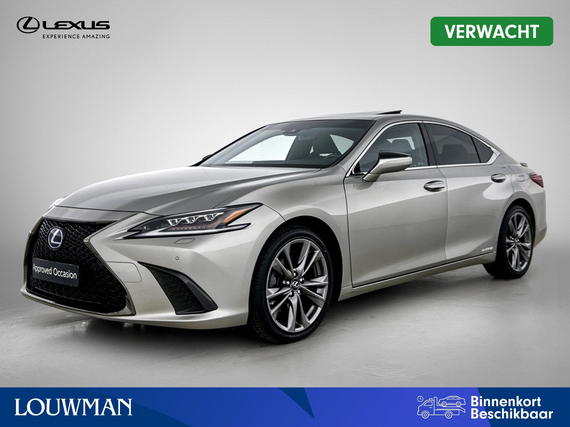 Lexus ES 300h F Sport Line | Mark Levinson | Head-Up | Memor, Auto's, Gebruikt, 4 cilinders, 1655 kg, Bedrijf