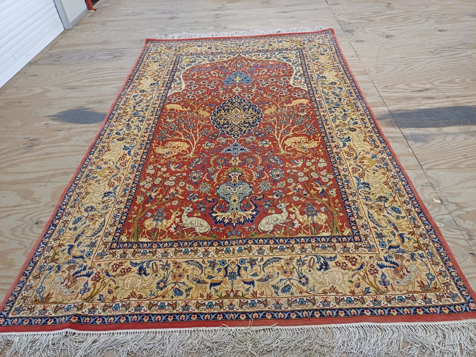 isfahan tapijt, Ophalen of Verzenden