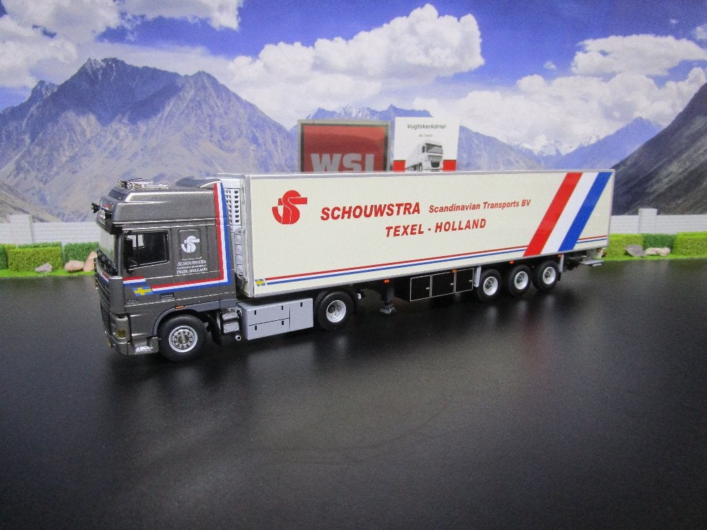 nieuw wsi 01-4989 daf xf 95 schouwstra texel, Ophalen of Verzenden, Nieuw, Bus of Vrachtwagen, Wsi