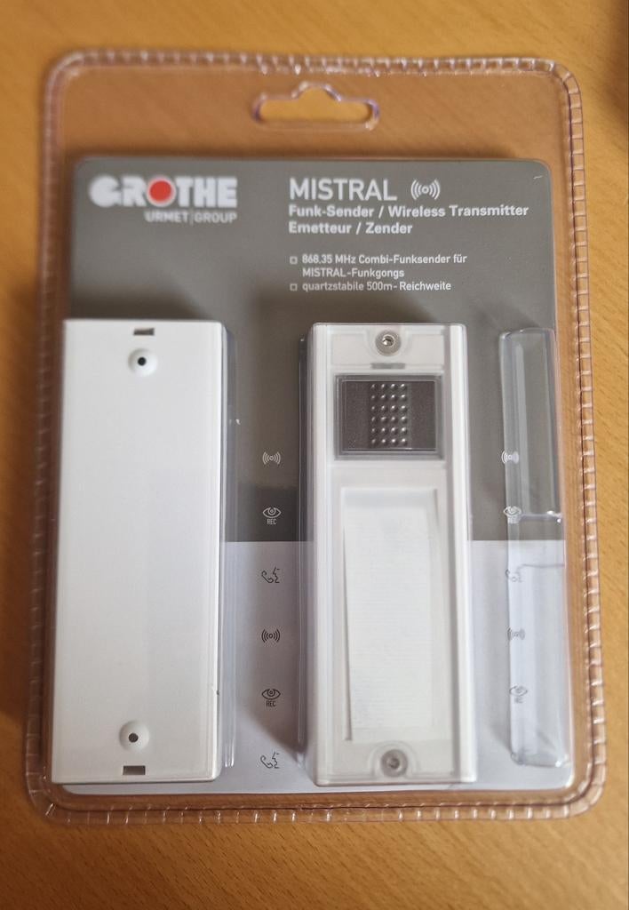Grothe Mistral SE 03 beldrukker en Mobil 800 zakpiep, Ophalen of Verzenden, Nieuw