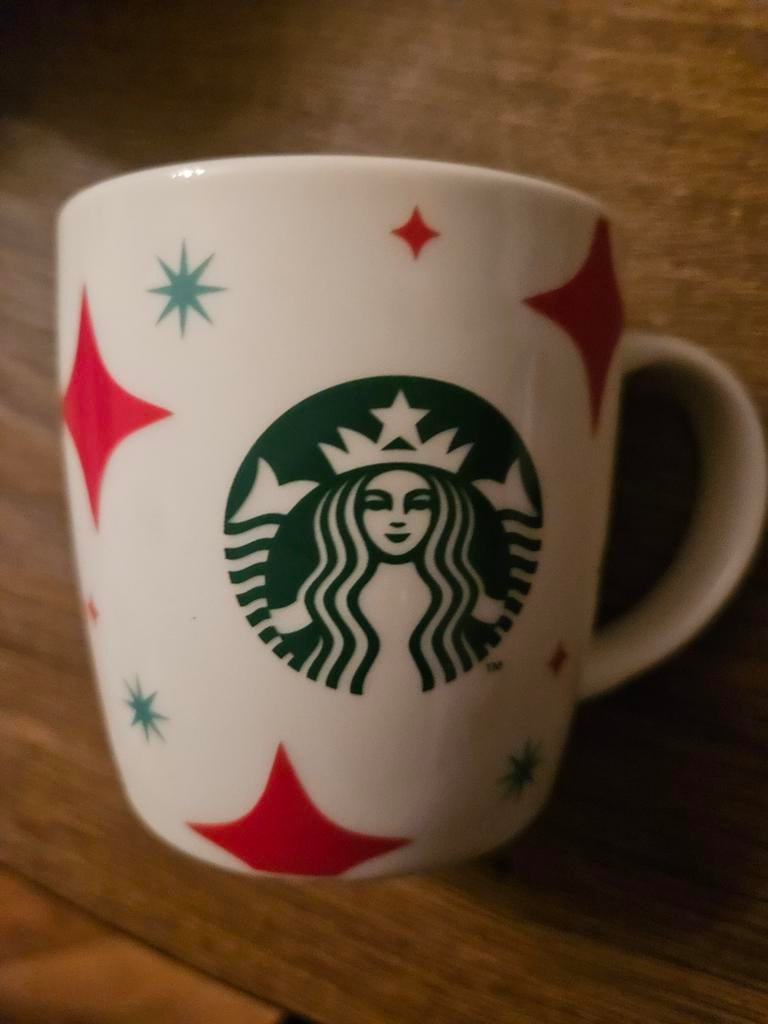 Starbucks Kerstmok - Make It Yours At Home, Overige typen, Ophalen of Verzenden, Zo goed als nieuw, Steen/keramiek