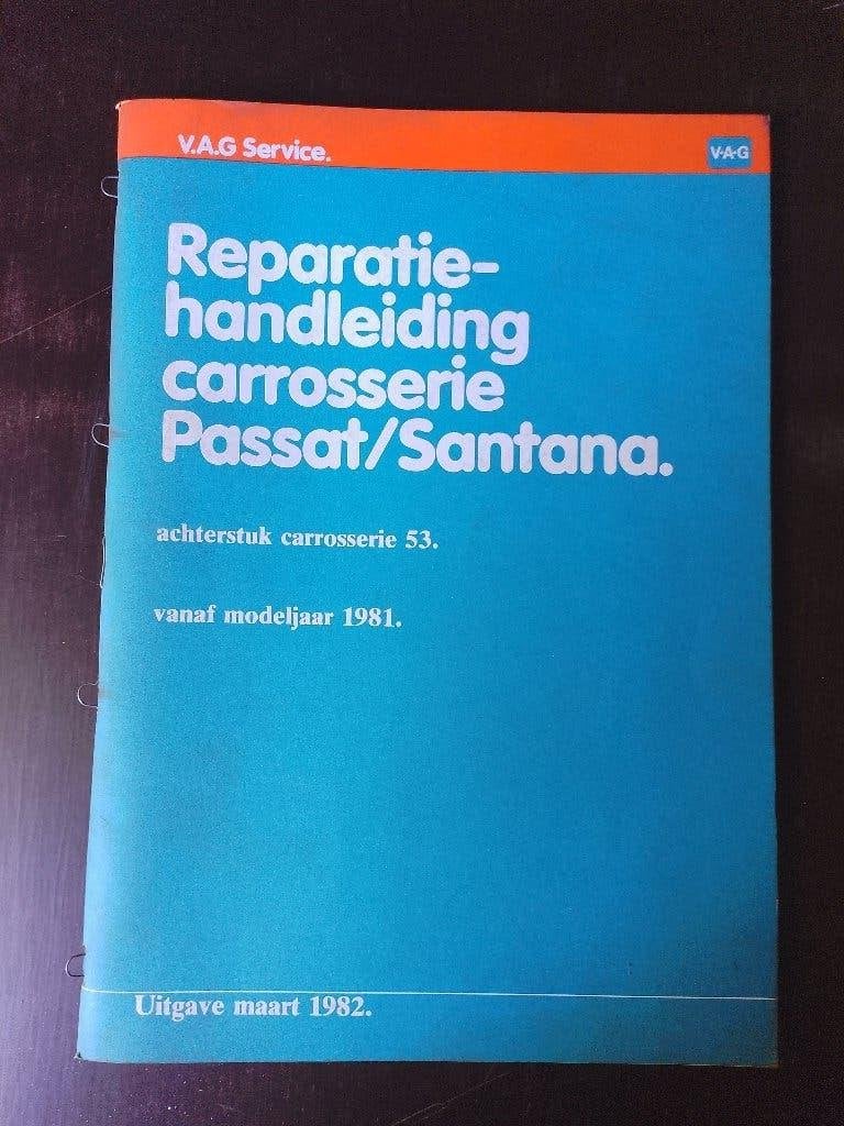Vw Passat B2 dealer werkplaatsboek Carrosserie reparaties, Verzenden, Gelezen, Volkswagen