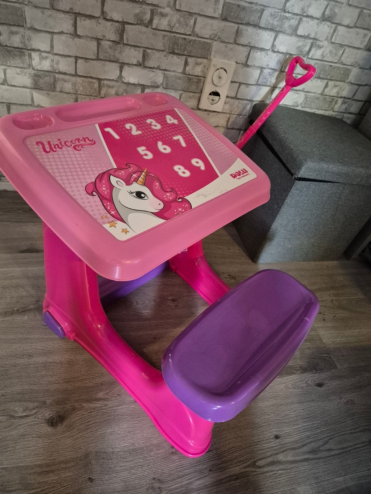 Unicorn zit-tafel voor kinderen - zo goed als nieuw, Ophalen of Verzenden, Zo goed als nieuw, Tafel(s)