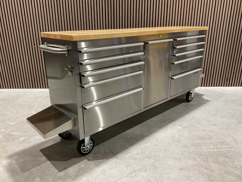 Werkbank 72inch 11 lades RVS‼️, Ophalen, Nieuw, 170 cm of meer