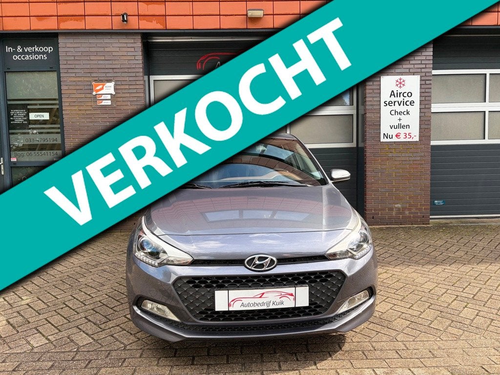 Hyundai I20 1.2 HP i-Motion Comfort unieke km stand 40.315 n, Auto's, 4 cilinders, Bedrijf, Handgeschakeld, 84 pk