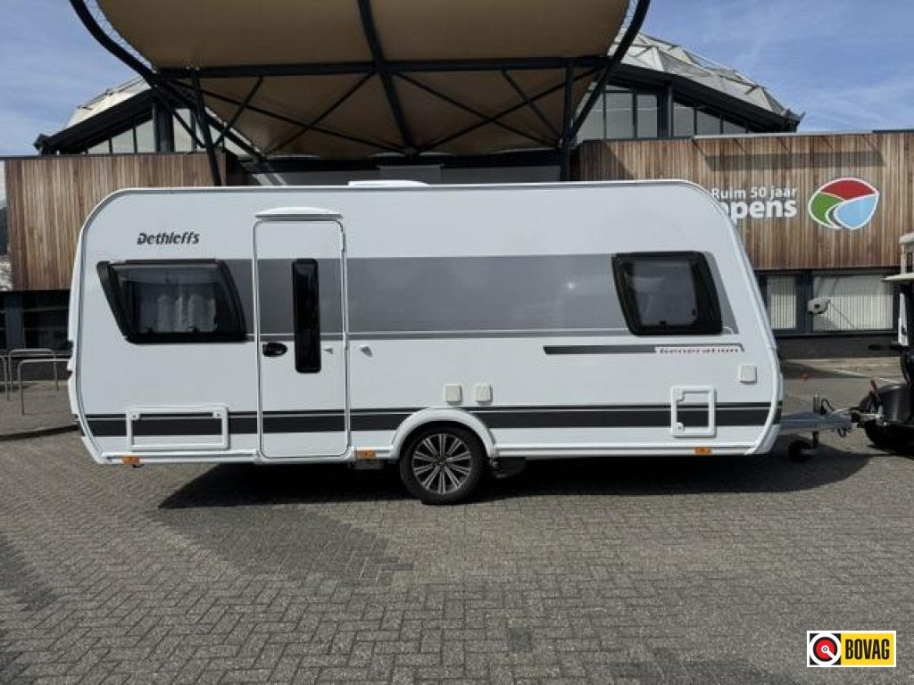 Dethleffs Generation 465 FR 2020 Mover,Airco,Tent!!!, Standaardzit, Lengtebed, Bedrijf, Schokbreker