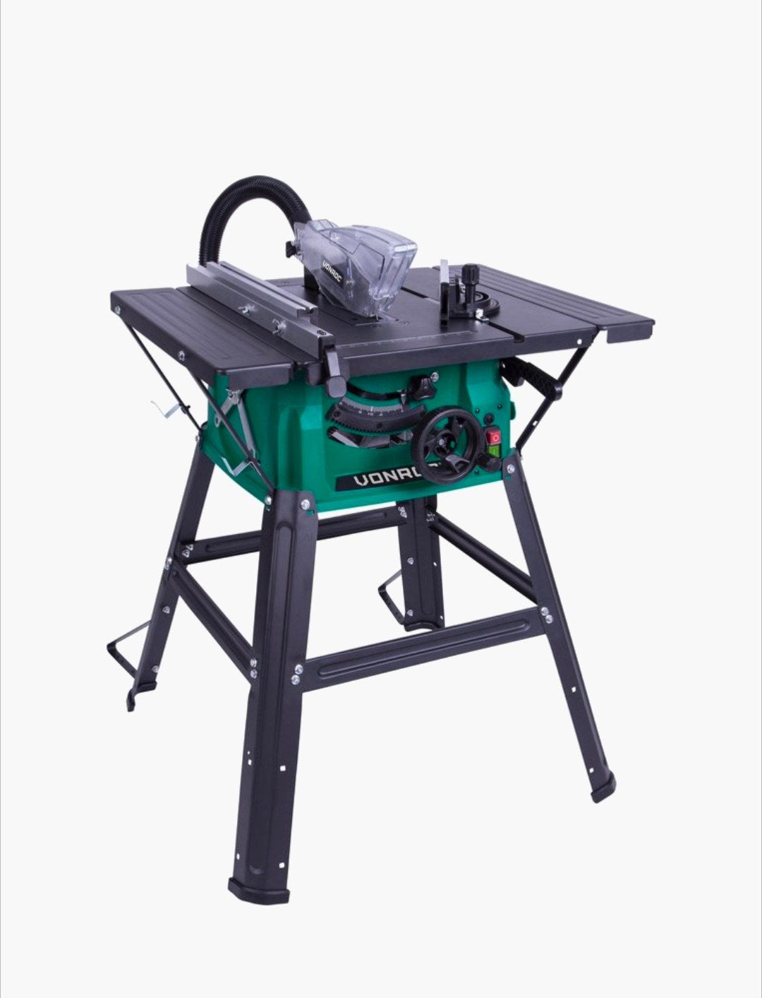 VONROC TS501AC Tafelzaag - Krachtige en Compacte Zaag, Gebruikt, Overige typen, 30 tot 70 mm, 1200 watt of meer