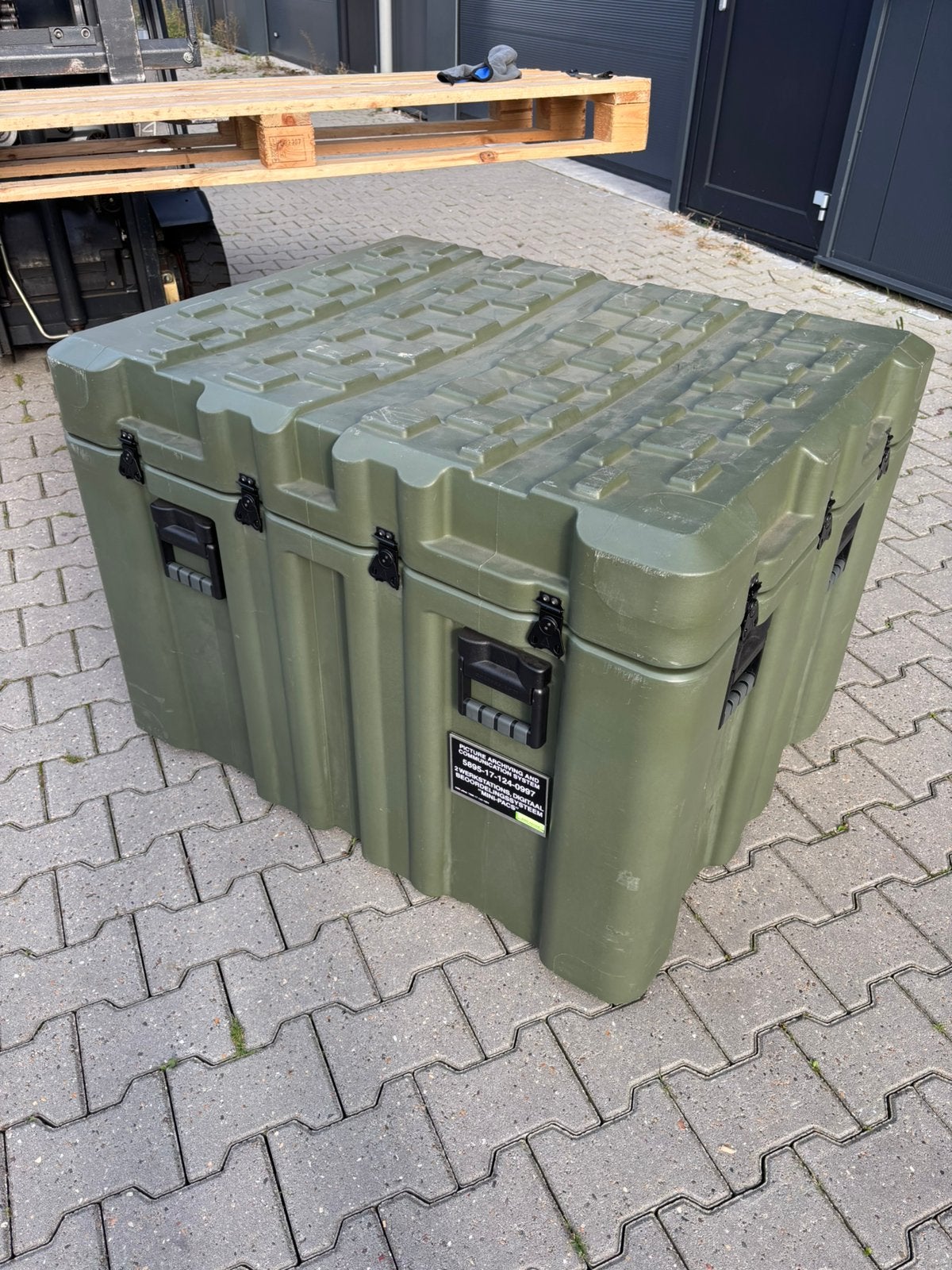 XXL CP Cases Amazon transportkist met wielen | 4 beschikbaar, Huis en Inrichting, Ophalen, 50 – 75, Kunststof, Gebruikt