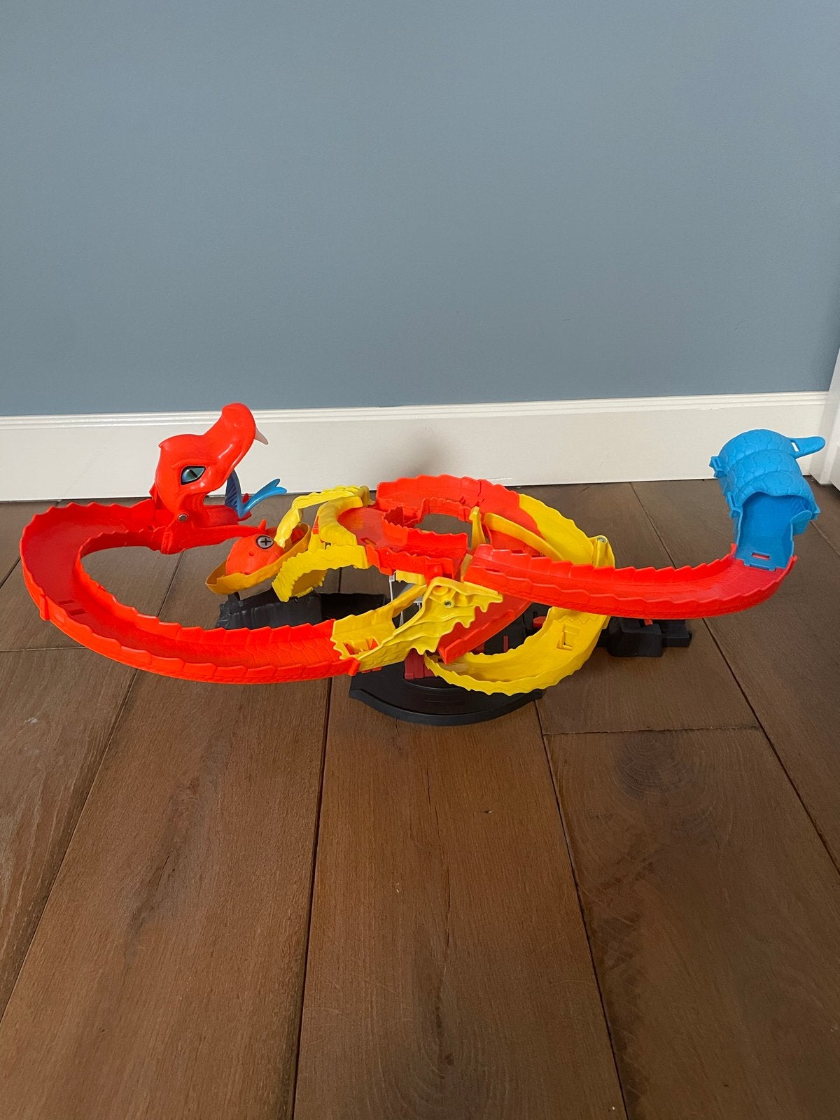 Hot Wheels Draken Racebaan - Zo goed als nieuw, Racebaan, Ophalen of Verzenden, Zo goed als nieuw, Hot Wheels