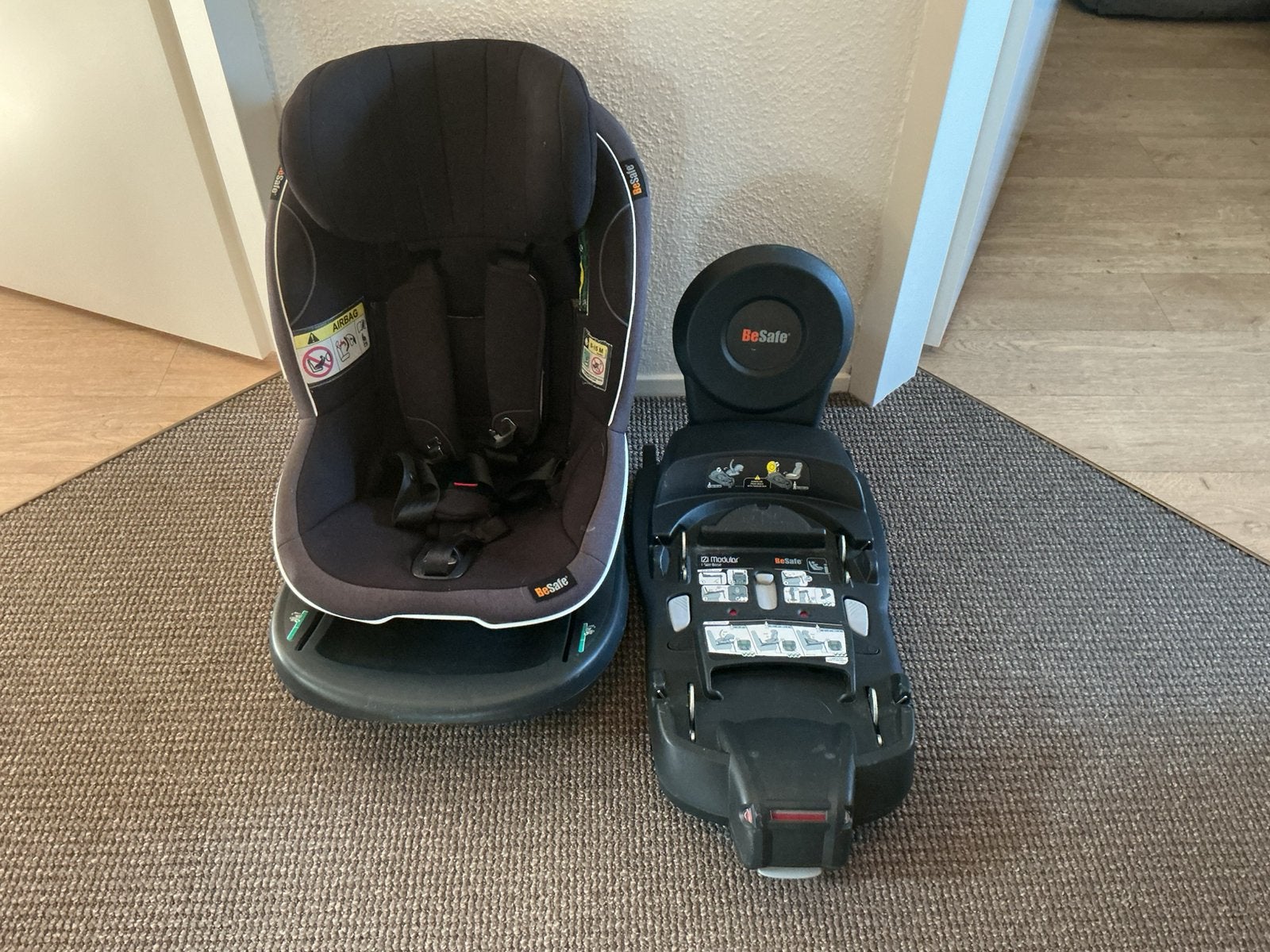 Be-safe autostoelje., Kinderen en Baby's, Zo goed als nieuw, Isofix, 0 t/m 13 kg, Ophalen
