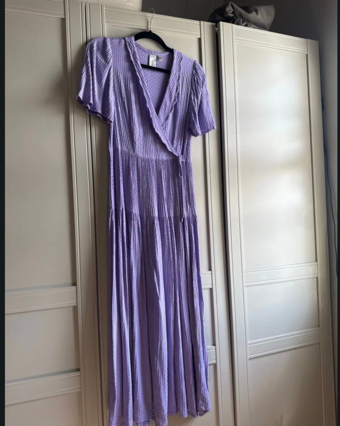 YAS Feestjurk lila paars maat M, Kleding | Dames, Ophalen of Verzenden, Zo goed als nieuw, Maat 38/40 (M), Paars