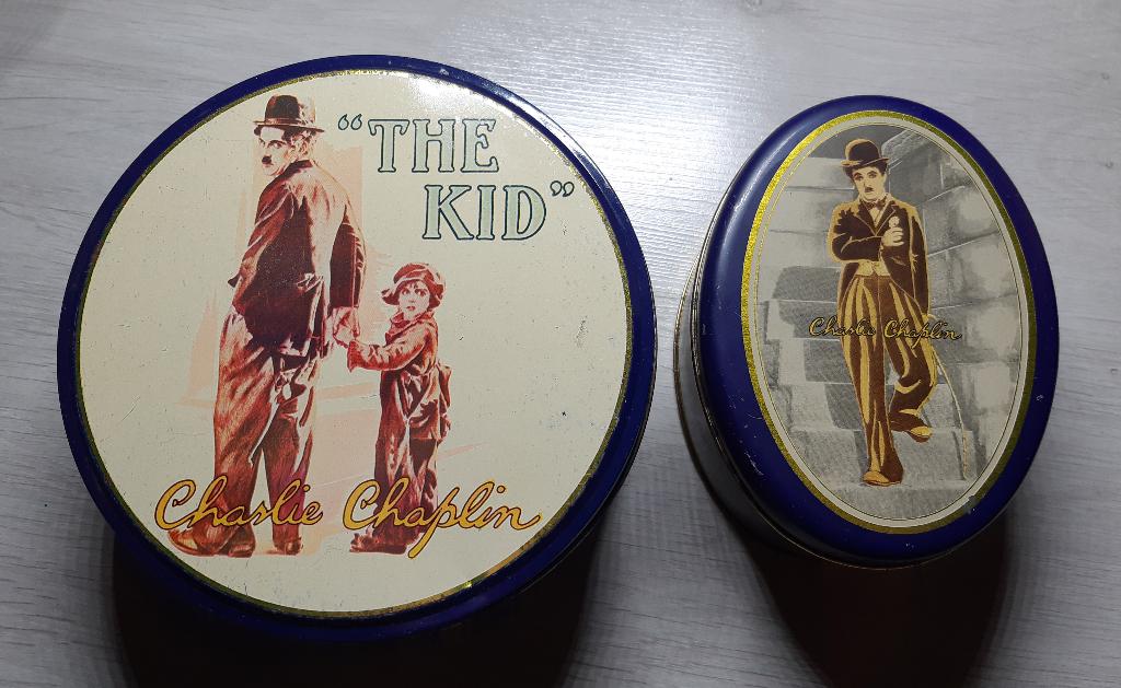 Charlie Chaplin Blikken, Verzenden, Gebruikt, Overige