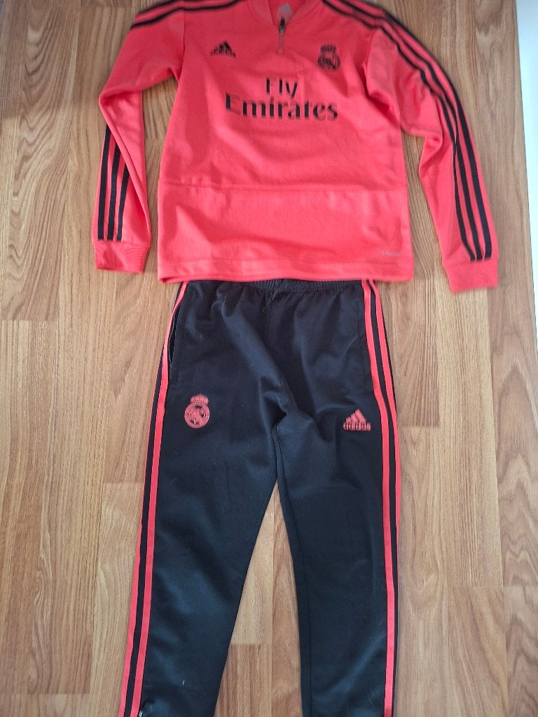 Real Madrid Trainingspak maat XS, Verzenden, Adidas, Roze, Voetbal