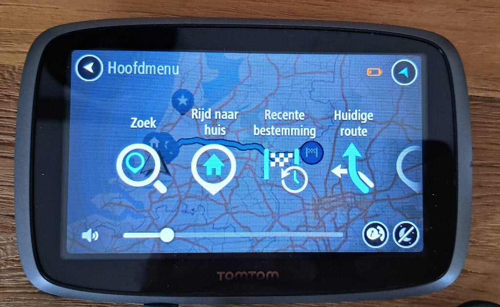 TomTom GO500 Europa met Lifetime Maps, Auto diversen, Ophalen, Zo goed als nieuw