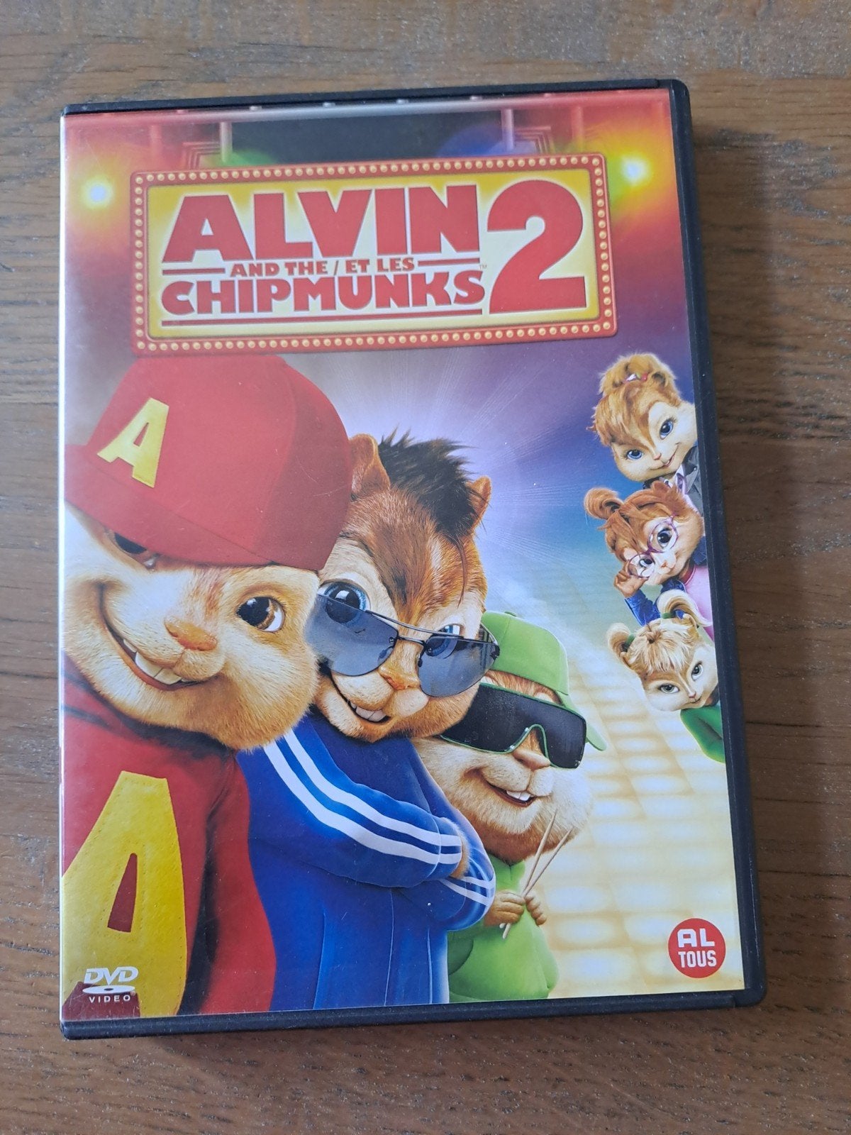 dvd, Alvin and the Chipmunks 2, Alle leeftijden, Ophalen of Verzenden, Zo goed als nieuw, Komedie