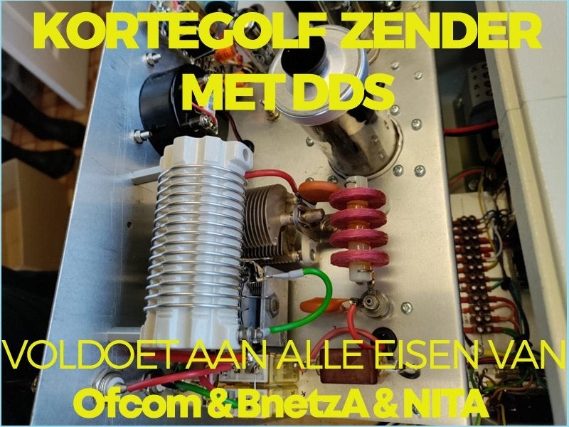AM kortegolf zender met DDS inclusief verticale Antenne, Telecommunicatie, Zenders en Ontvangers, Gebruikt, Zender, Ophalen