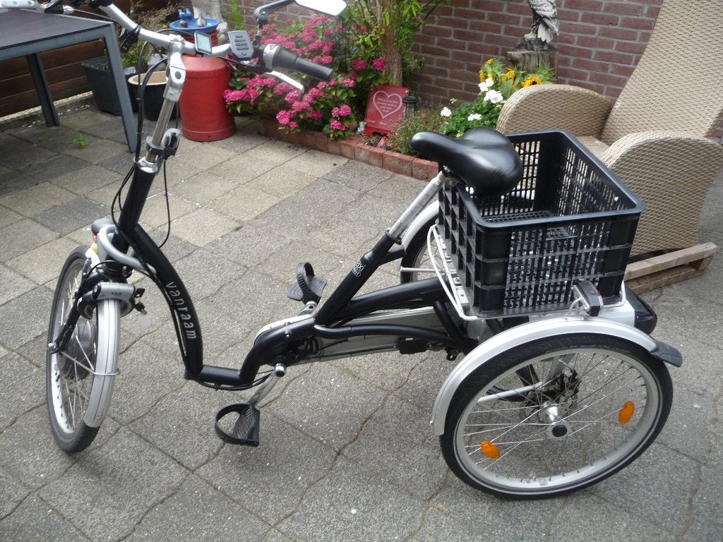 Van Raam Easy Rider driewieler met elektrische ondersteuning, Fietsen en Brommers, Fietsen | Driewielfietsen, Ophalen, Gebruikt