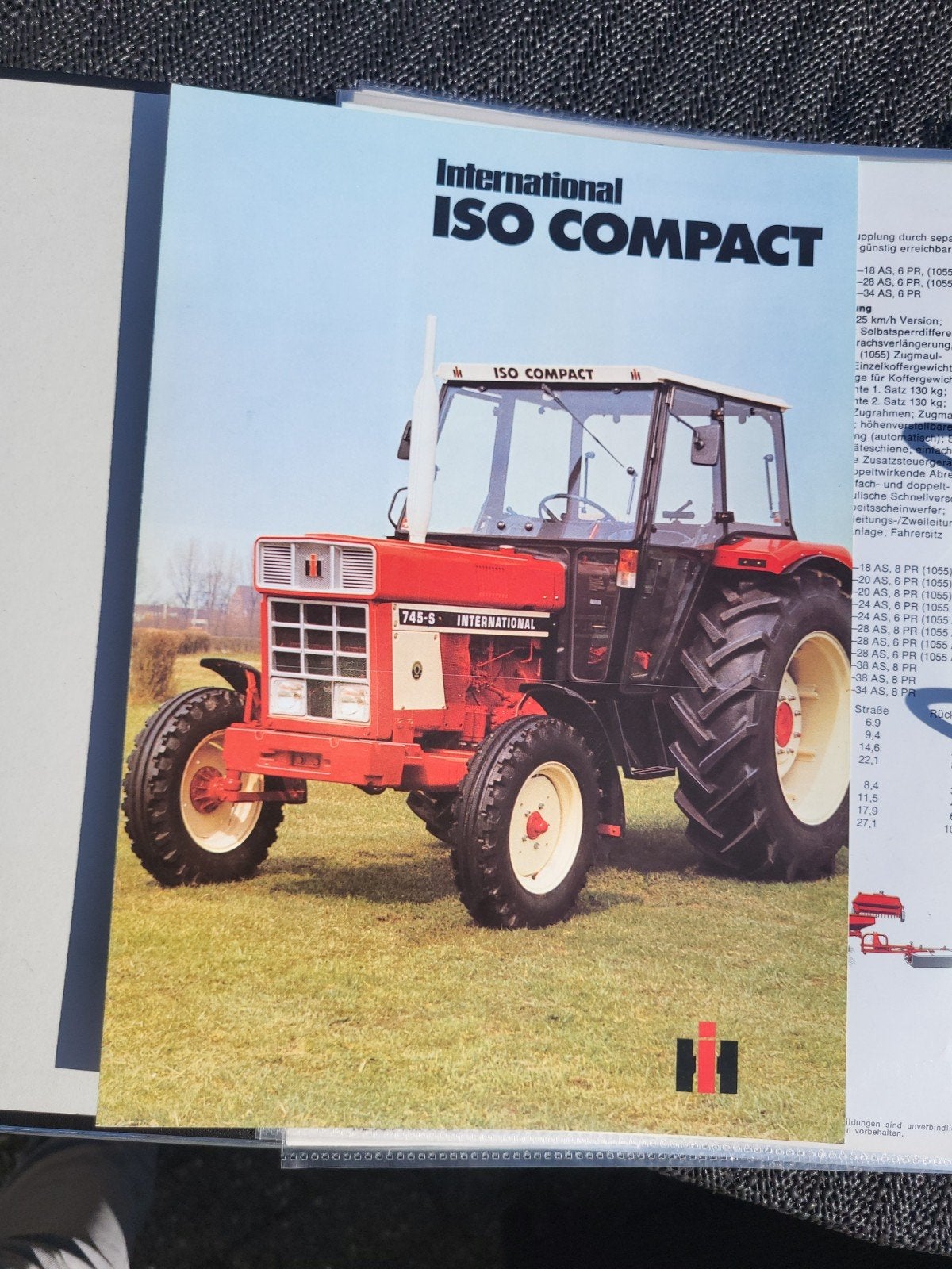 mccormick ih international tractor folder trekker, Ophalen of Verzenden