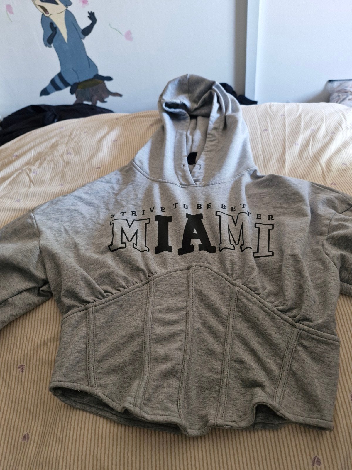 Miami Corset Trui Maat M, Maat 38/40 (M), Ophalen of Verzenden, Grijs, Gedragen