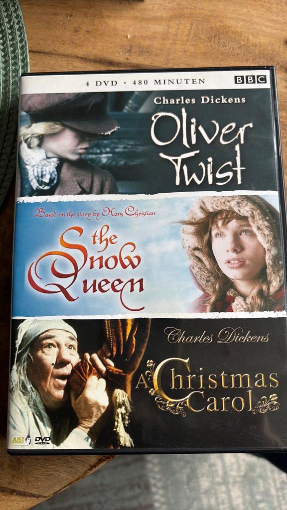 Dvd’s Oliver Twist, Snow Queen en  A Christmas Carol, Alle leeftijden, Ophalen of Verzenden, Zo goed als nieuw, Overige genres