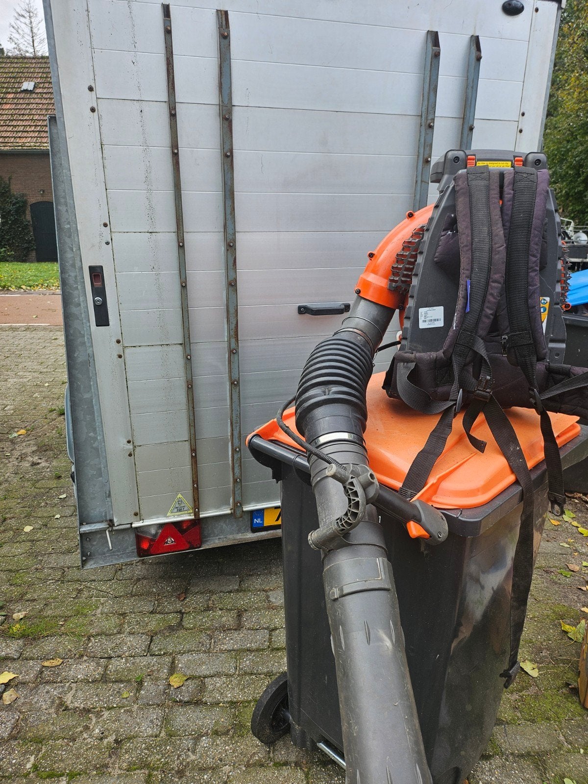 te koop husqvarna bladblazer, Ophalen of Verzenden, Benzine