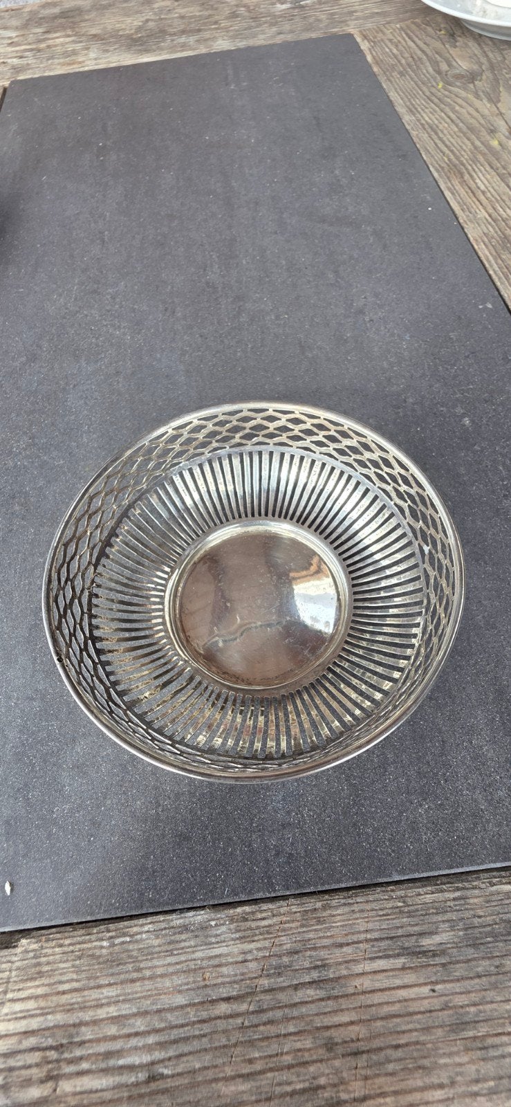 Antieke Zilveren Mandje van kempen, Antiek en Kunst, Antiek | Goud en Zilver, Verzenden, Zilver