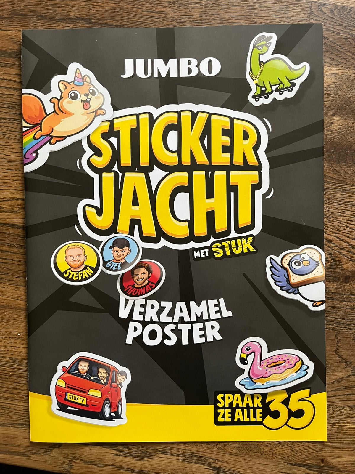 Gezocht stickerjacht met stuktv jumbo, Verzamelen, Supermarktacties, Jumbo, Ophalen