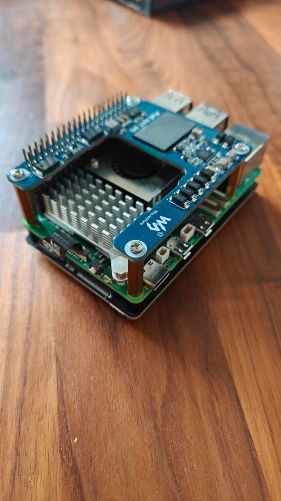 Ultra-complete Raspberry Pi 5 (8GB) + NVMe SSD + PoE, 256 GB, 2 tot 3 Ghz, 8 GB, Ophalen of Verzenden