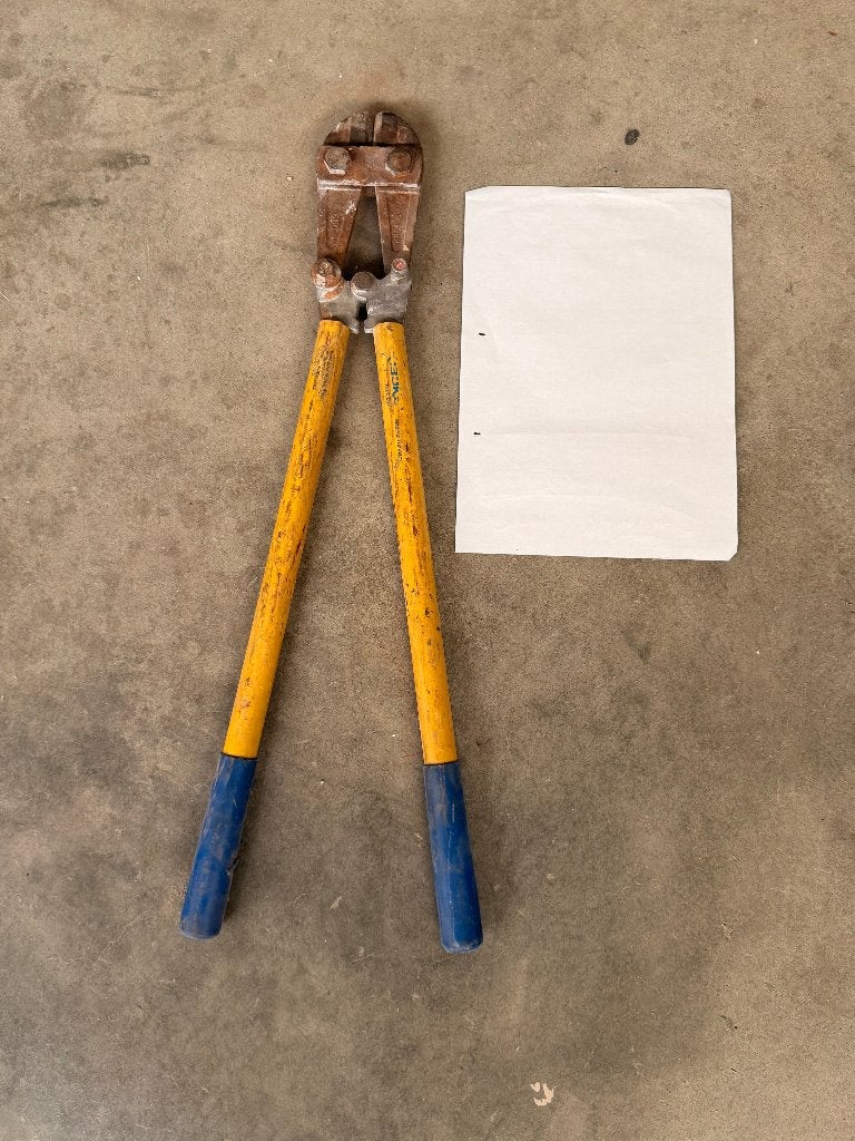 Betonschaar (klein model), Doe-het-zelf en Verbouw, Ophalen, Gebruikt