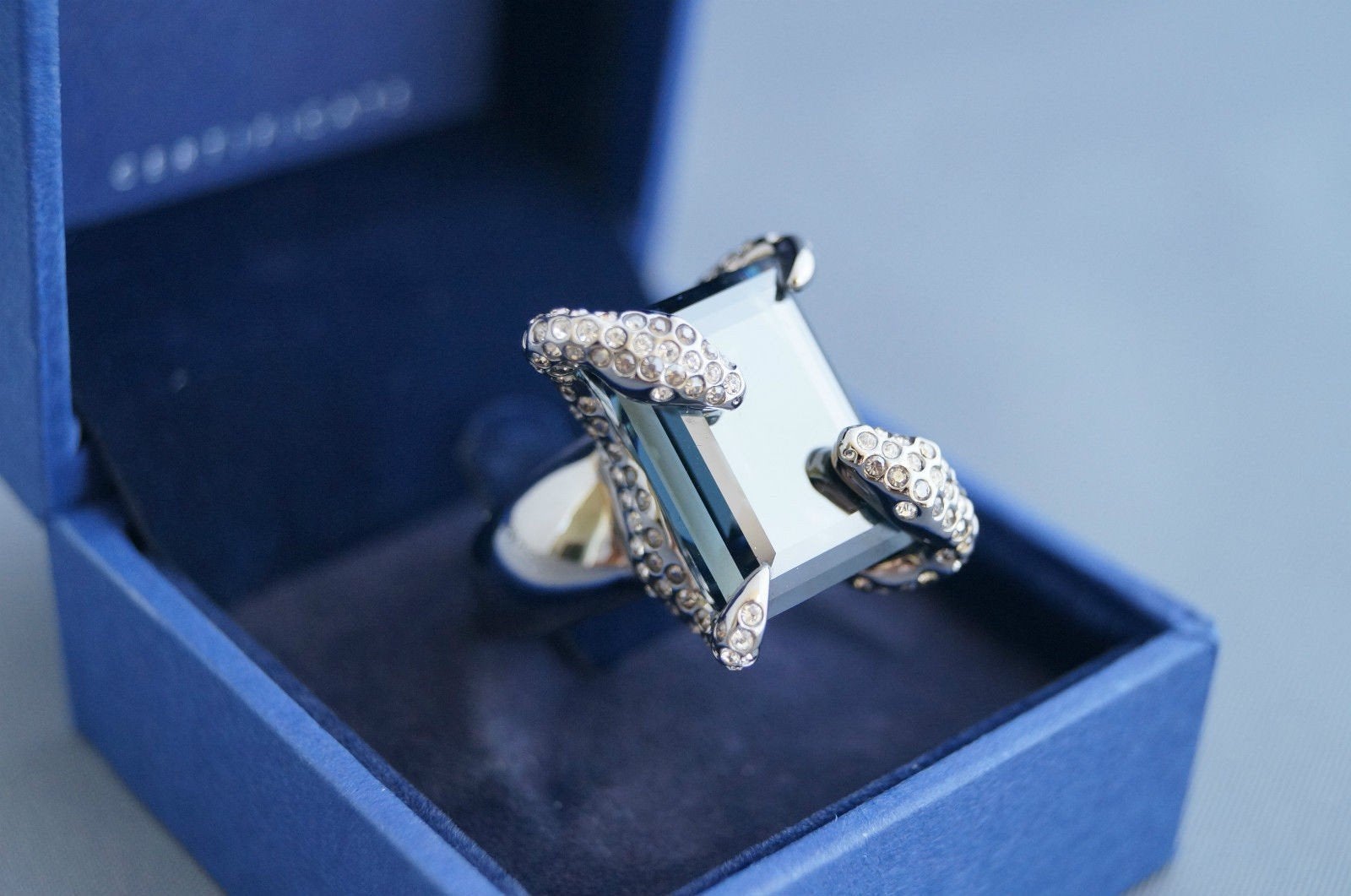 Swarovski ring, Verzenden, Nieuw, Kleiner dan 17, Dame